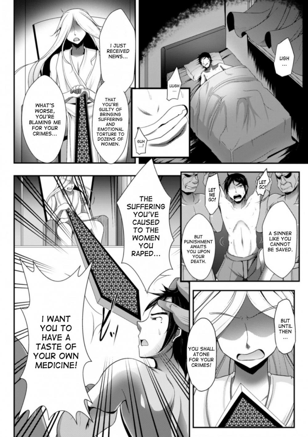 Hentai Manga Comic-Divine Punishment! I was turned into a cute girl who gets raped!-Read-2